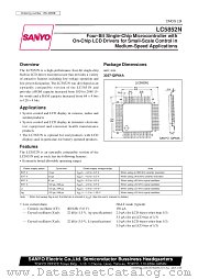 LC5852N datasheet pdf SANYO