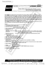 LC6568H datasheet pdf SANYO