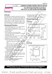 LC665306A datasheet pdf SANYO
