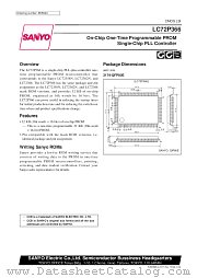 LC72P366 datasheet pdf SANYO