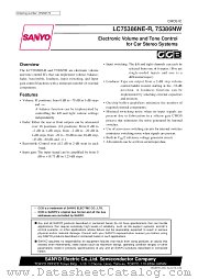 LC75386NE-R datasheet pdf SANYO