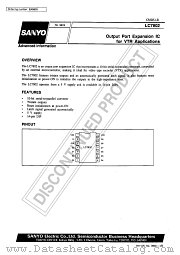 LC7802 datasheet pdf SANYO