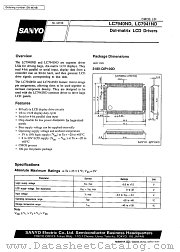 LC7940ND datasheet pdf SANYO