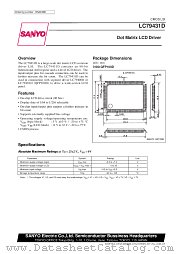 LC79431D datasheet pdf SANYO