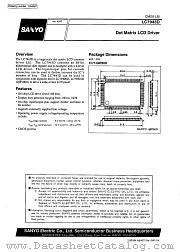 LC7943D datasheet pdf SANYO