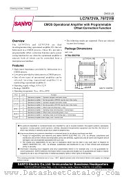 LC7972VA datasheet pdf SANYO