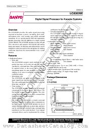 LC83026E datasheet pdf SANYO