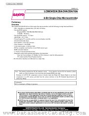 LC863420A datasheet pdf SANYO