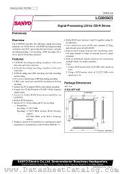 LC895925 datasheet pdf SANYO