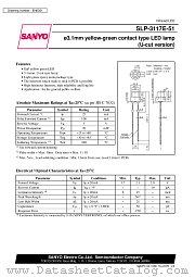SLP-3117E-51 datasheet pdf SANYO