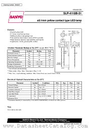 SLP-4118B-51 datasheet pdf SANYO