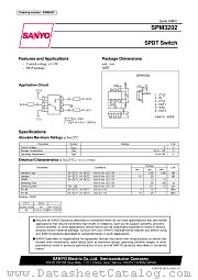 SPM3202 datasheet pdf SANYO