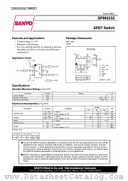SPM3252 datasheet pdf SANYO