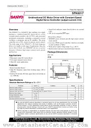 STK6217 datasheet pdf SANYO