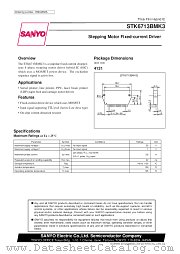 STK6713BMK3 datasheet pdf SANYO