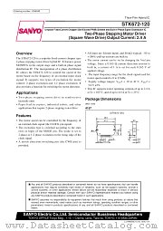 STK672-120 datasheet pdf SANYO