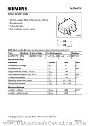 Q62702-A1186 datasheet pdf Siemens