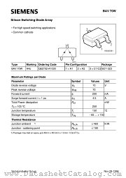 Q62702-A1030 datasheet pdf Siemens