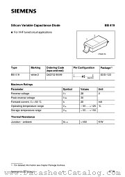 Q62702-B499 datasheet pdf Siemens
