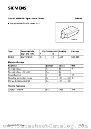 Q62702-B589 datasheet pdf Siemens