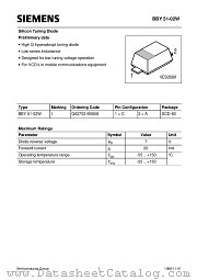 Q62702-B0858 datasheet pdf Siemens