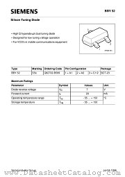 BBY52 datasheet pdf Siemens