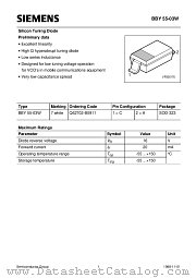 Q62702-B0911 datasheet pdf Siemens