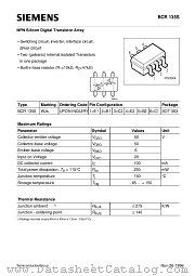 BCR135S datasheet pdf Siemens