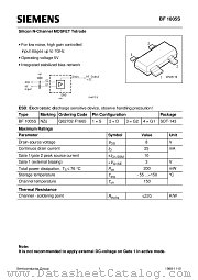 Q62702-F1665 datasheet pdf Siemens