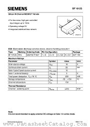Q62702-F1627 datasheet pdf Siemens