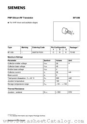 Q62702-F534 datasheet pdf Siemens