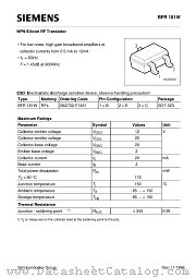 Q62702-F1491 datasheet pdf Siemens