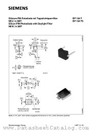 BP104F datasheet pdf Siemens