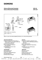 Q62702-P305 datasheet pdf Siemens