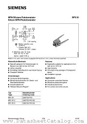 Q62702-P20 datasheet pdf Siemens