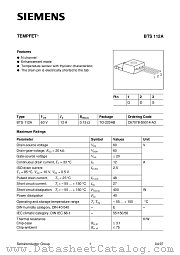 C67078-S5014-A3 datasheet pdf Siemens
