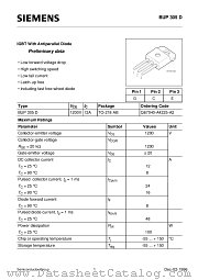 BUP305D datasheet pdf Siemens