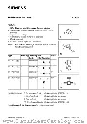 BXY43-FP datasheet pdf Siemens