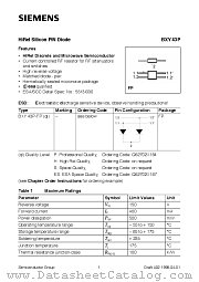 BXY43P datasheet pdf Siemens