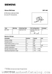 BXY44K datasheet pdf Siemens