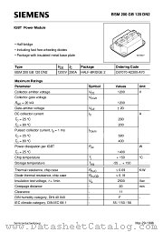 BSM200GB120DN2 datasheet pdf Siemens