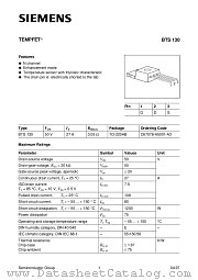 C67078-A5001-A3 datasheet pdf Siemens