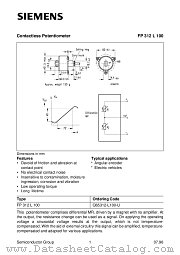 FP312L100 datasheet pdf Siemens
