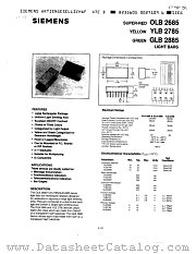 OLB2685 datasheet pdf Siemens