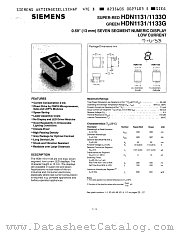 HDN1131 datasheet pdf Siemens