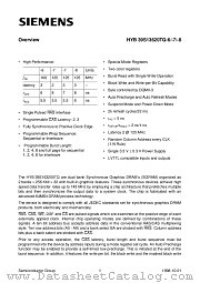 HYB39S16320TQ-6 datasheet pdf Siemens