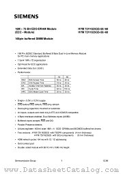 HYM72V1625GS-50 datasheet pdf Siemens