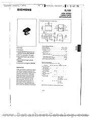 IL101 datasheet pdf Siemens