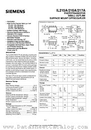 IL215A datasheet pdf Siemens