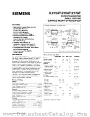 IL215AT datasheet pdf Siemens